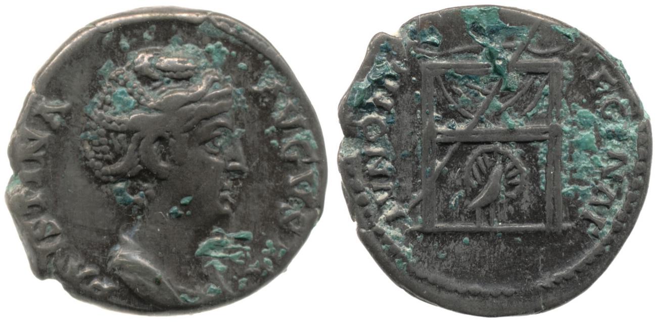 RIC III Antoninus Pius 339A, аверс, bm