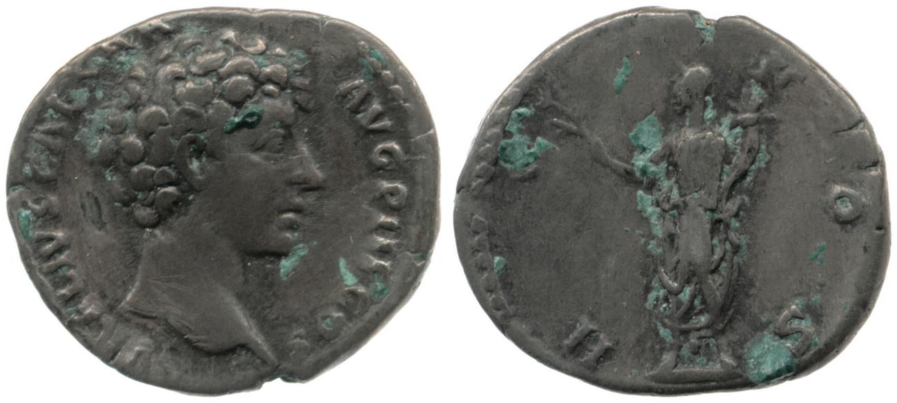 RIC III Antoninus Pius 422, аверс, bm