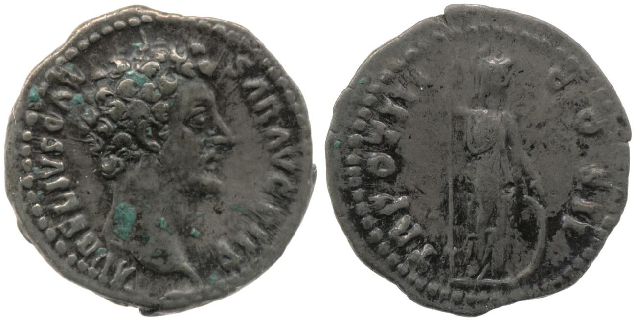 RIC III Antoninus Pius 444, аверс, bm