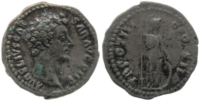 RIC III Antoninus Pius 444, реверс, bm