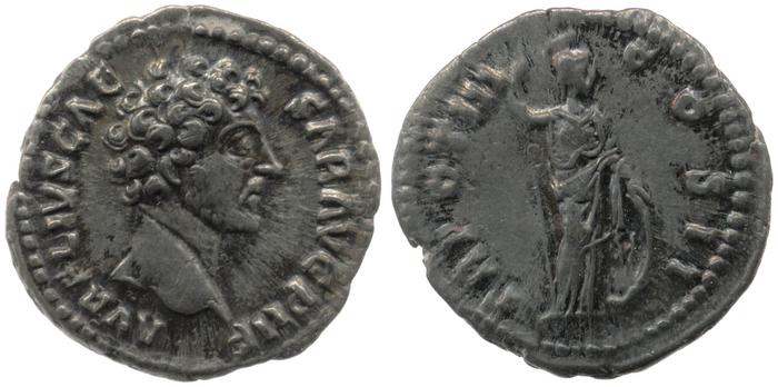 RIC III Antoninus Pius 444, реверс, bm