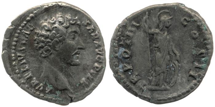 RIC III Antoninus Pius 444, реверс, bm