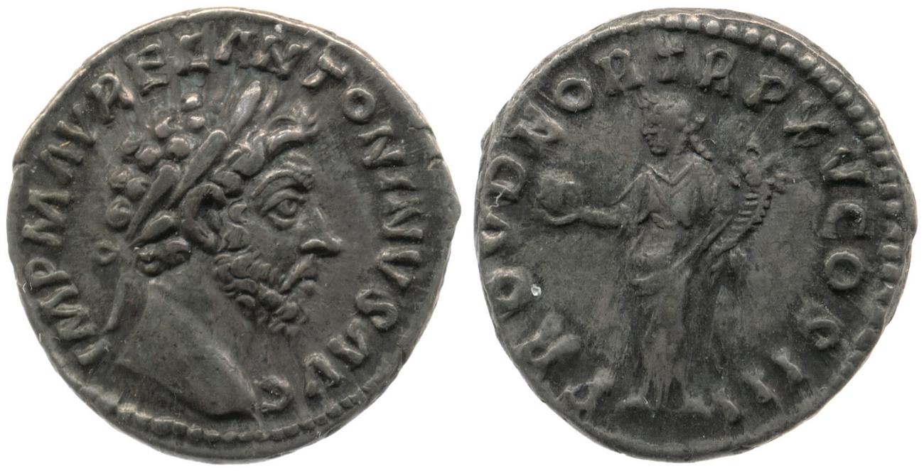 аверс RIC III Marcus Aurelius 23