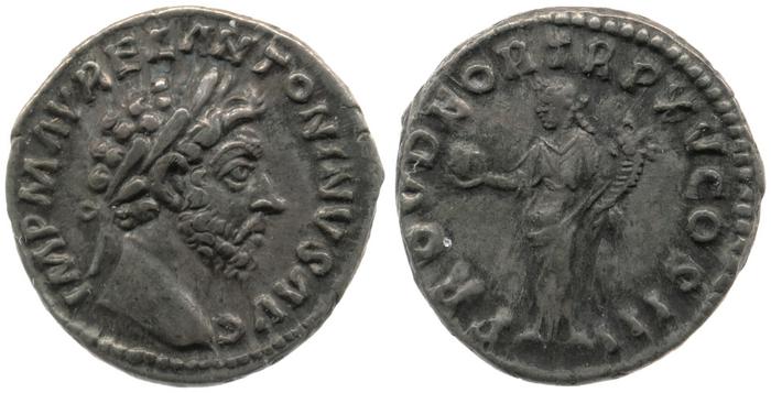реверс RIC III Marcus Aurelius 23