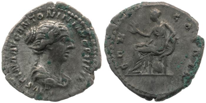 RIC III Antoninus Pius 502a, реверс, bm