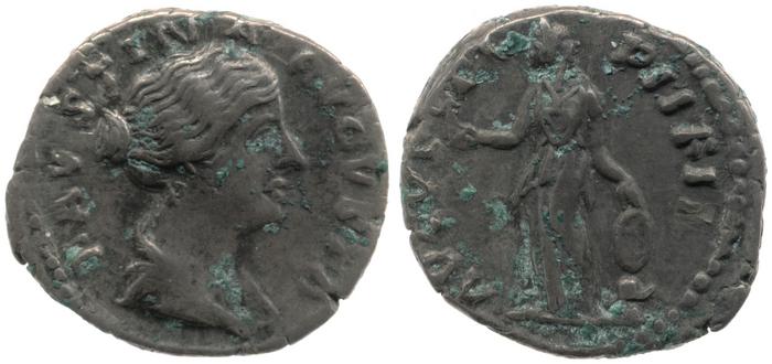 RIC III Antoninus Pius 495A, реверс, bm