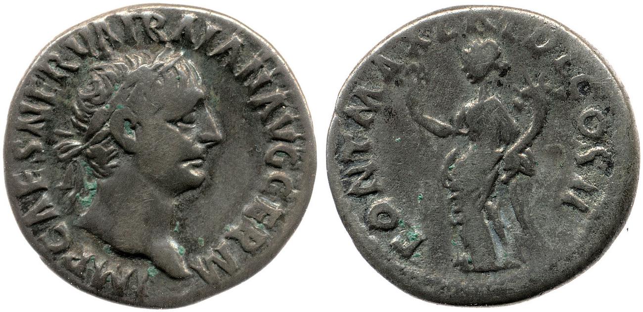 RIC II Trajan 17, аверс, bm