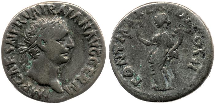 RIC II Trajan 17, реверс, bm