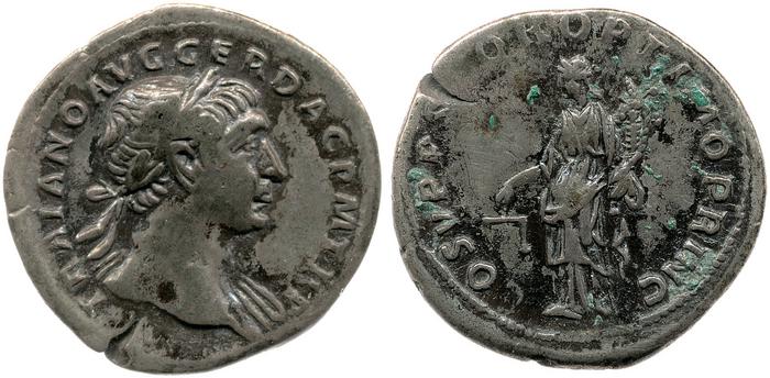RIC II Trajan 118, реверс, bm