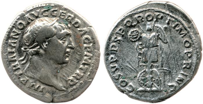 RIC II Trajan 147B, реверс, bm