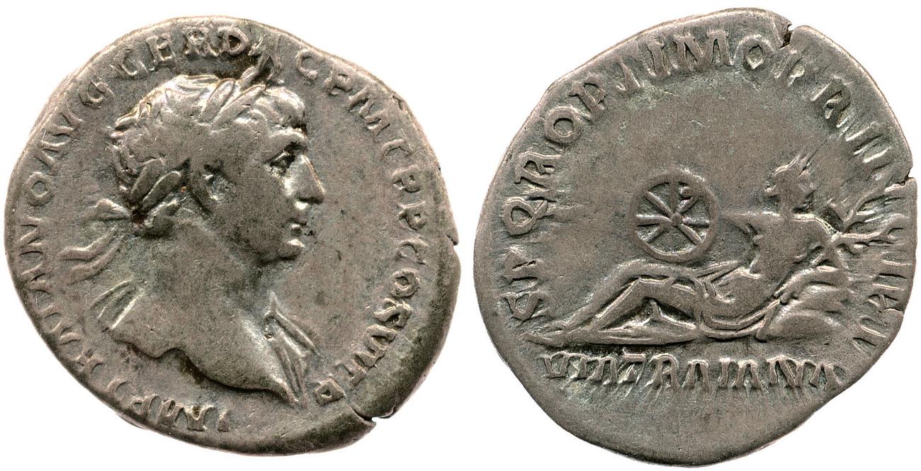 RIC II Trajan 266, аверс, bm