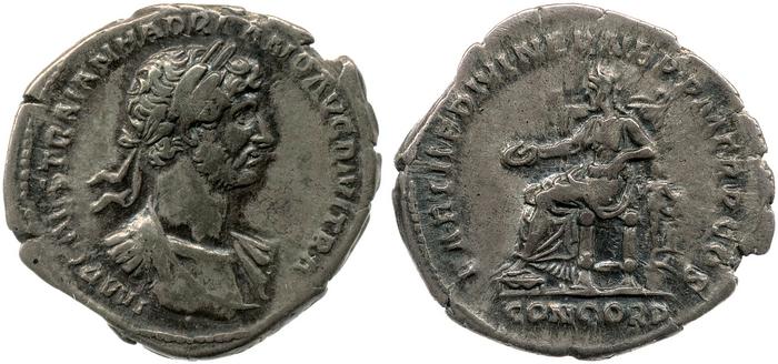 RIC II, Part 3 (second edition) Hadrian 54, реверс, bm