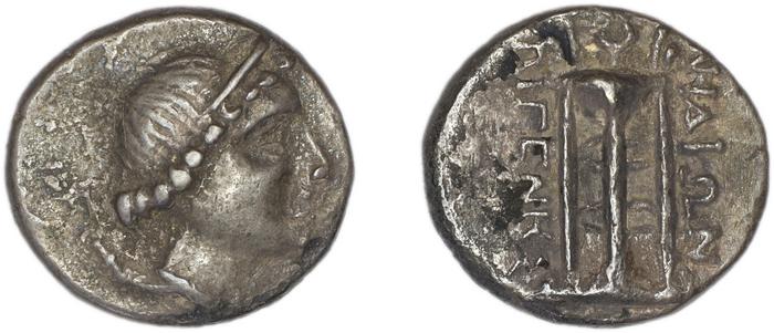Cnidus Nordbø 1972 Series 10, реверс, bm