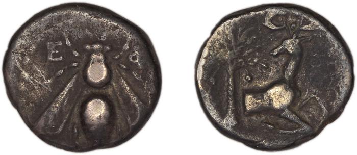 Ephesus Kinns and Holt 2023 Period III, AR XV, реверс, bm