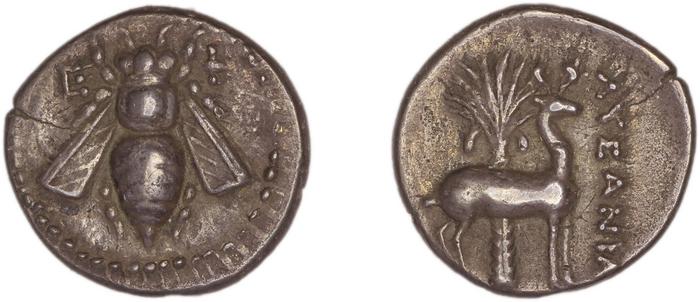 Ephesus Kinns and Holt 2023 Period V, AR XIX, реверс, bm