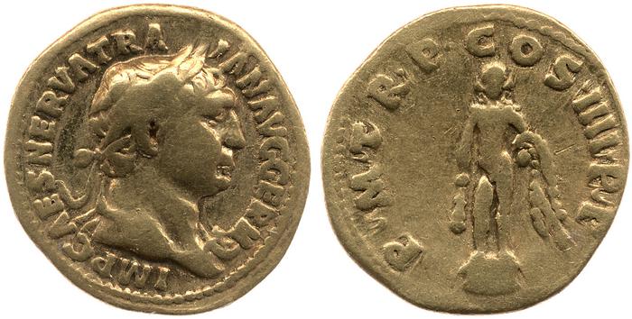 RIC II Trajan 50, реверс, bm