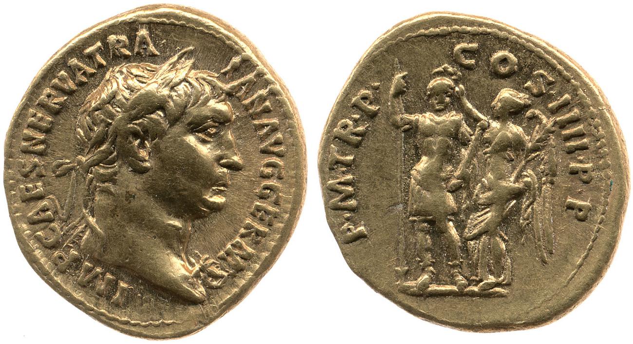 RIC II Trajan 69, аверс, bm