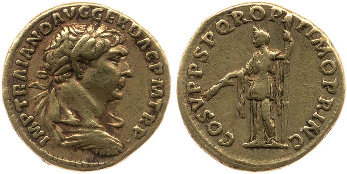 RIC II Trajan 109, реверс, bm