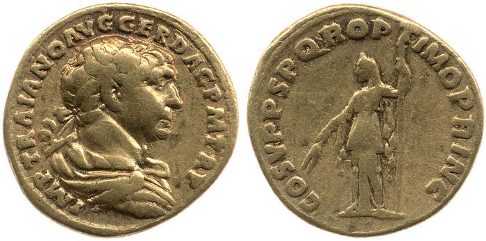 RIC II Trajan 109, реверс, bm