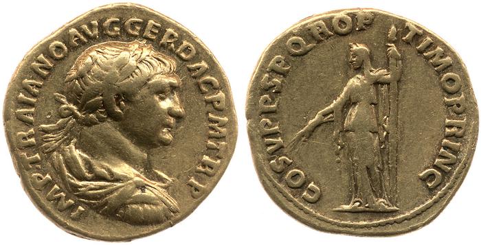 RIC II Trajan 109, реверс, bm