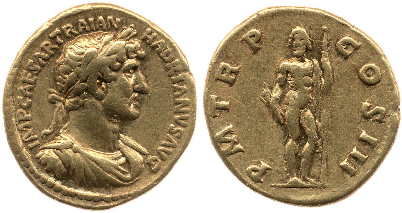 RIC II, Part 3 (second edition) Hadrian 211, аверс, bm