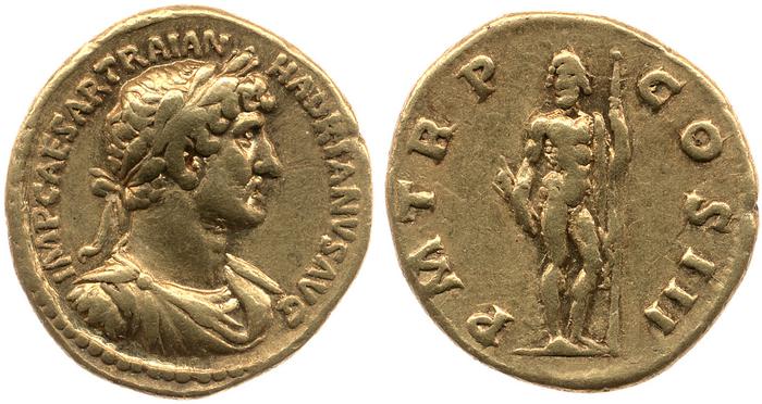 RIC II, Part 3 (second edition) Hadrian 211, реверс, bm