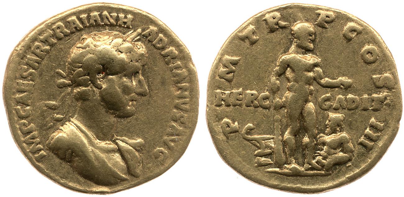RIC II, Part 3 (second edition) Hadrian 555, аверс, bm
