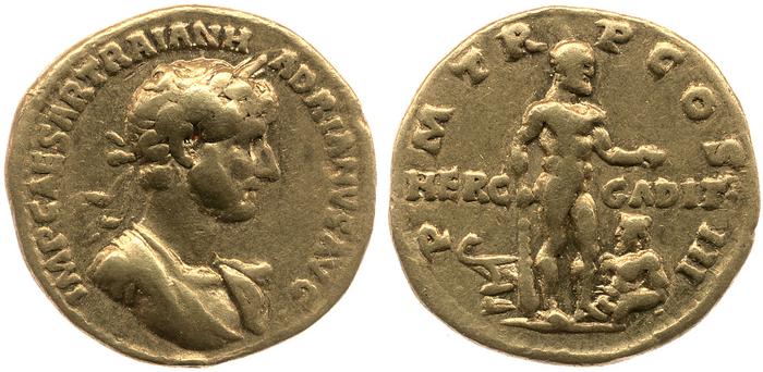 RIC II, Part 3 (second edition) Hadrian 555, реверс, bm