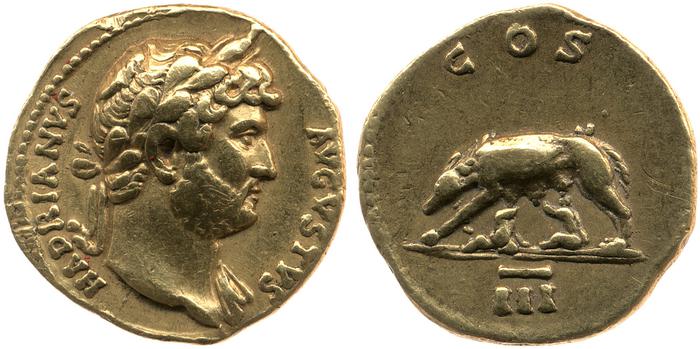 реверс RIC II, Part 3 (second edition) Hadrian 708