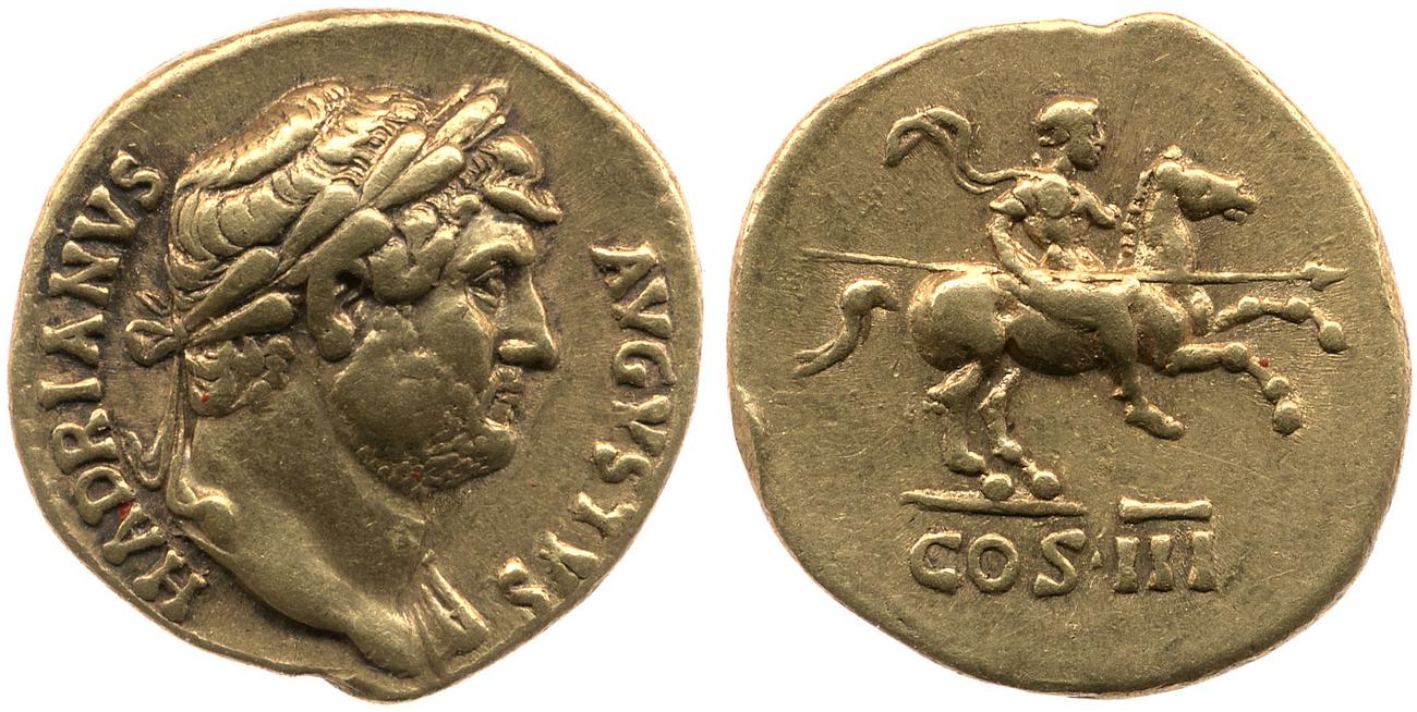 RIC II, Part 3 (second edition) Hadrian 776, аверс, bm