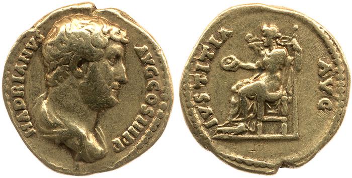 реверс RIC II, Part 3 (second edition) Hadrian 2213