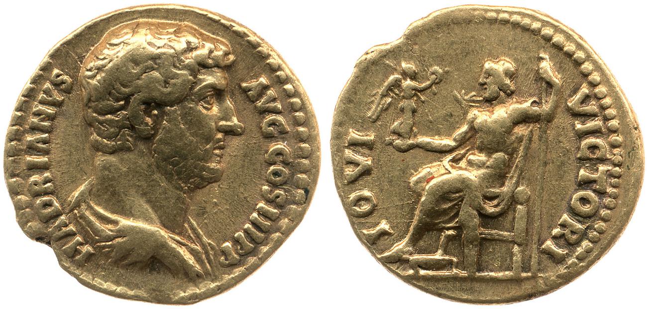 RIC II, Part 3 (second edition) Hadrian 2210, аверс, bm
