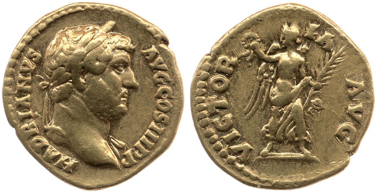 RIC II, Part 3 (second edition) Hadrian 2235, аверс, bm