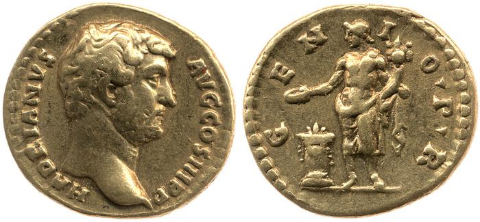 RIC II, Part 3 (second edition) Hadrian 2207, реверс, bm