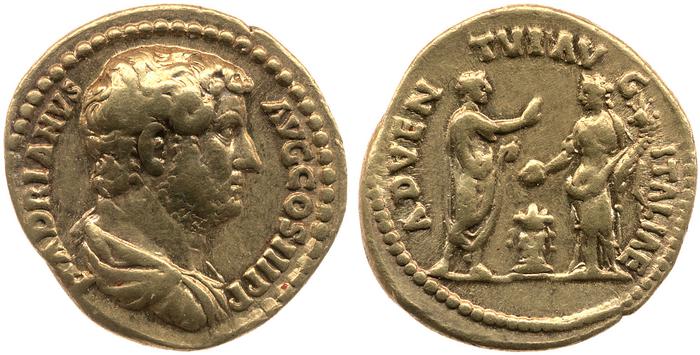 реверс RIC II, Part 3 (second edition) Hadrian 1562