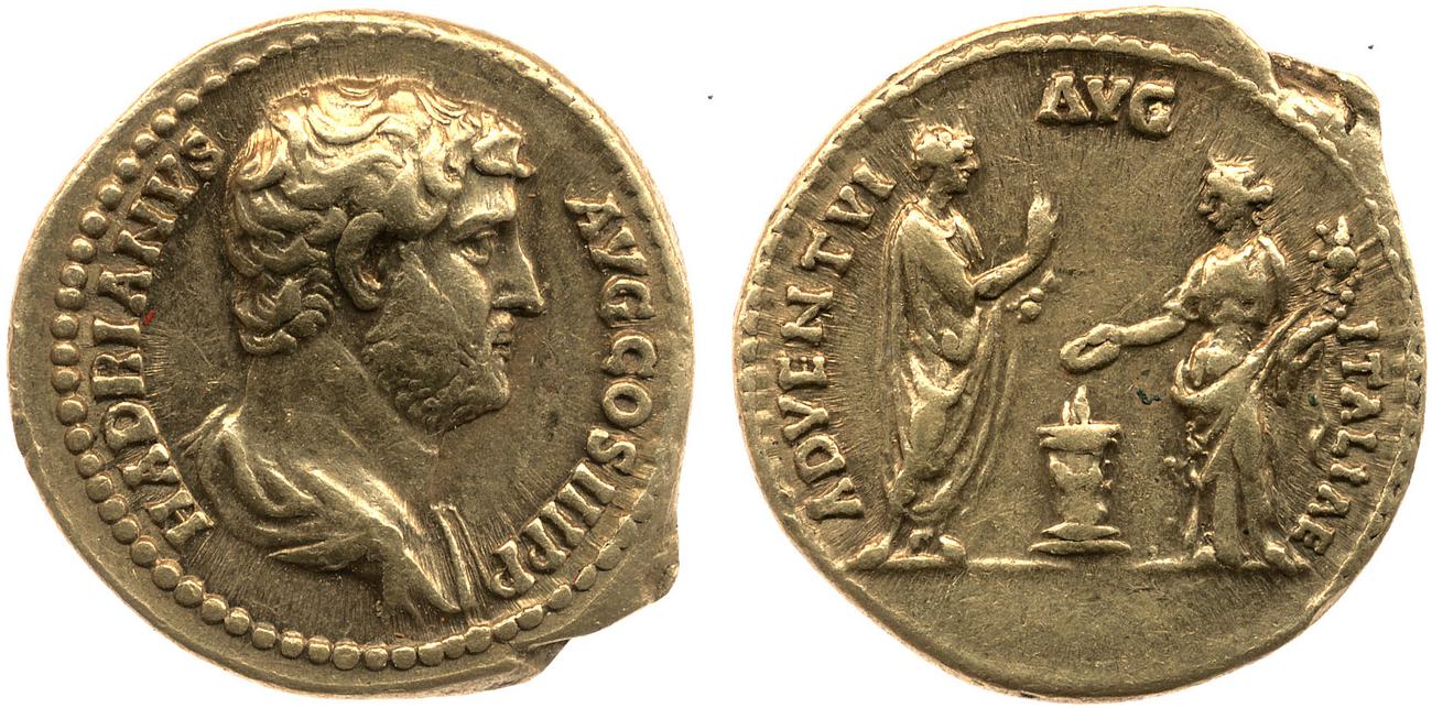 RIC II, Part 3 (second edition) Hadrian 1560, аверс, bm