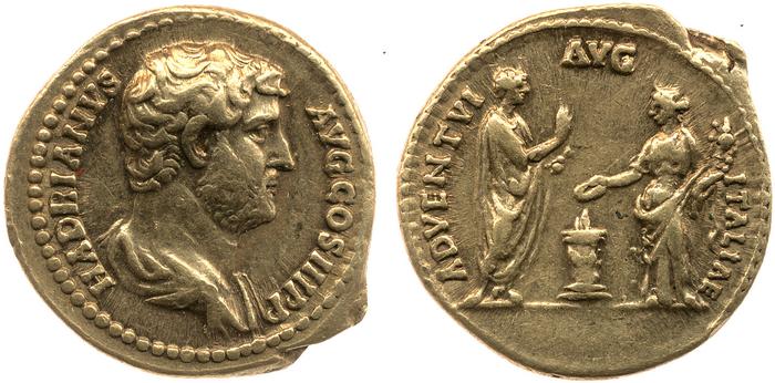 RIC II, Part 3 (second edition) Hadrian 1560, реверс, bm