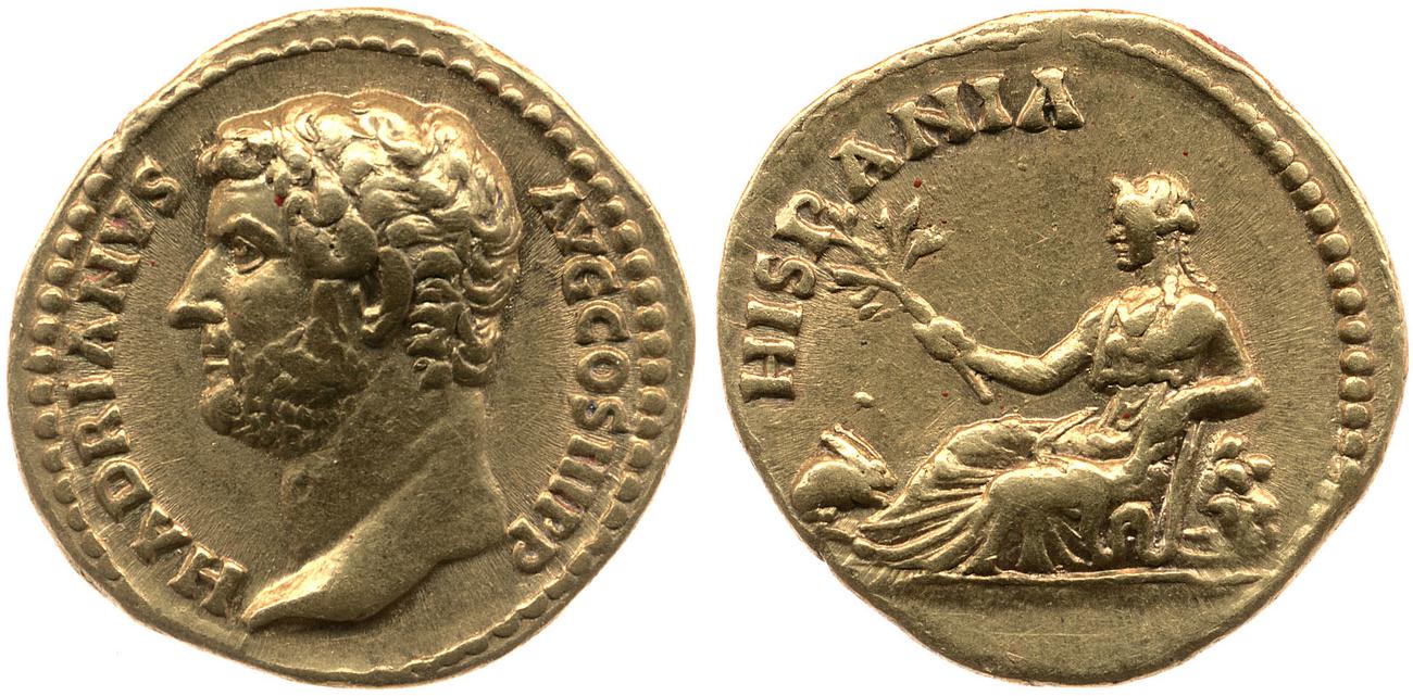 RIC II, Part 3 (second edition) Hadrian 1530, аверс, bm
