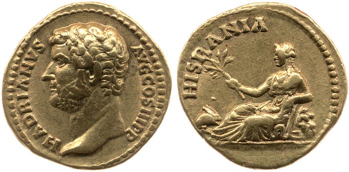 RIC II, Part 3 (second edition) Hadrian 1530, реверс, bm