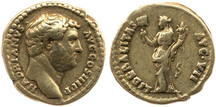 RIC II, Part 3 (second edition) Hadrian 2214, реверс, bm