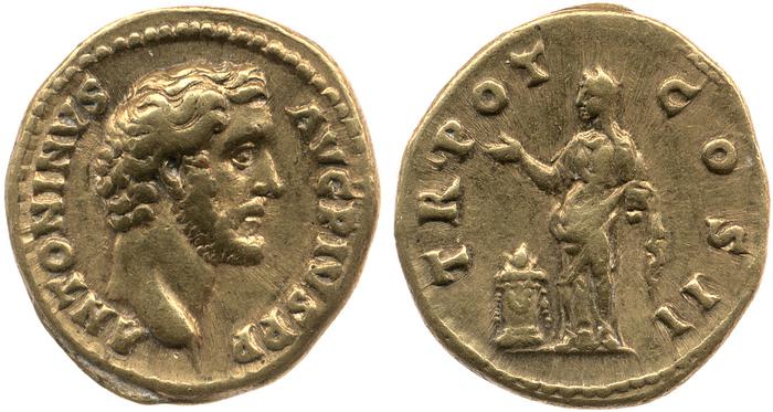 реверс RIC III Antoninus Pius 42