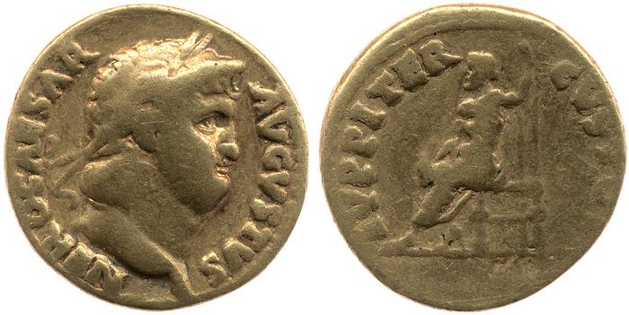 RIC I (second edition) Nero 52, реверс, bm