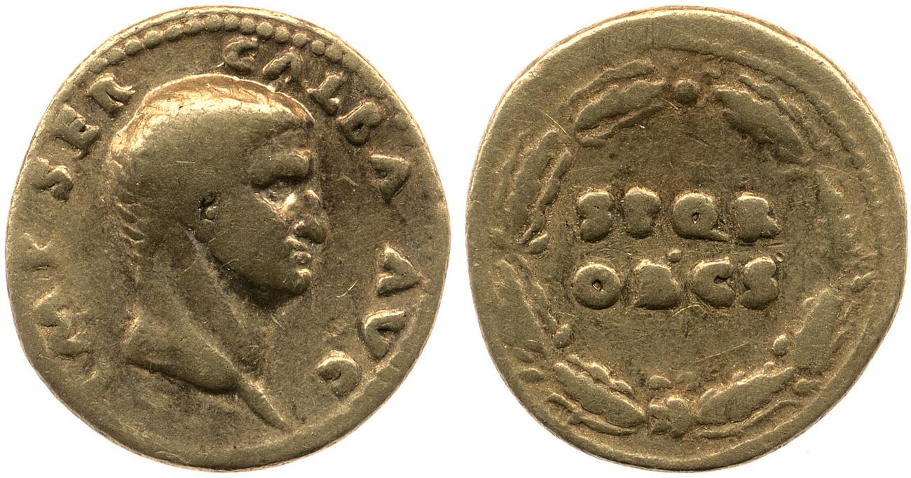 аверс RIC I (second edition) Galba 165