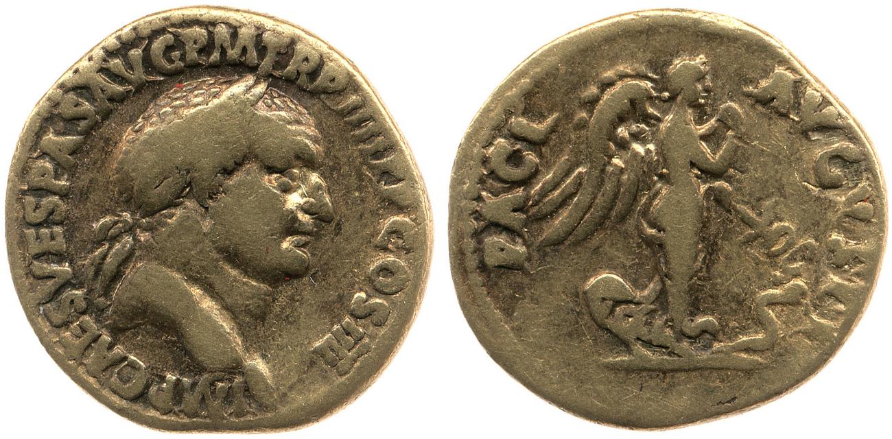 аверс RIC II, Part 1 (second edition) Vespasian 1180