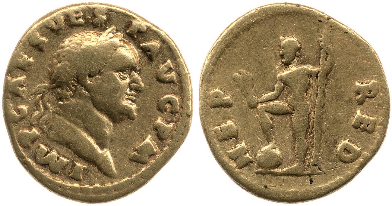 аверс RIC II, Part 1 (second edition) Vespasian 44