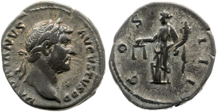 реверс RIC II, Part 3 (second edition) Hadrian 3028