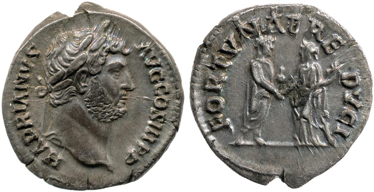аверс RIC II, Part 3 (second edition) Hadrian 2000