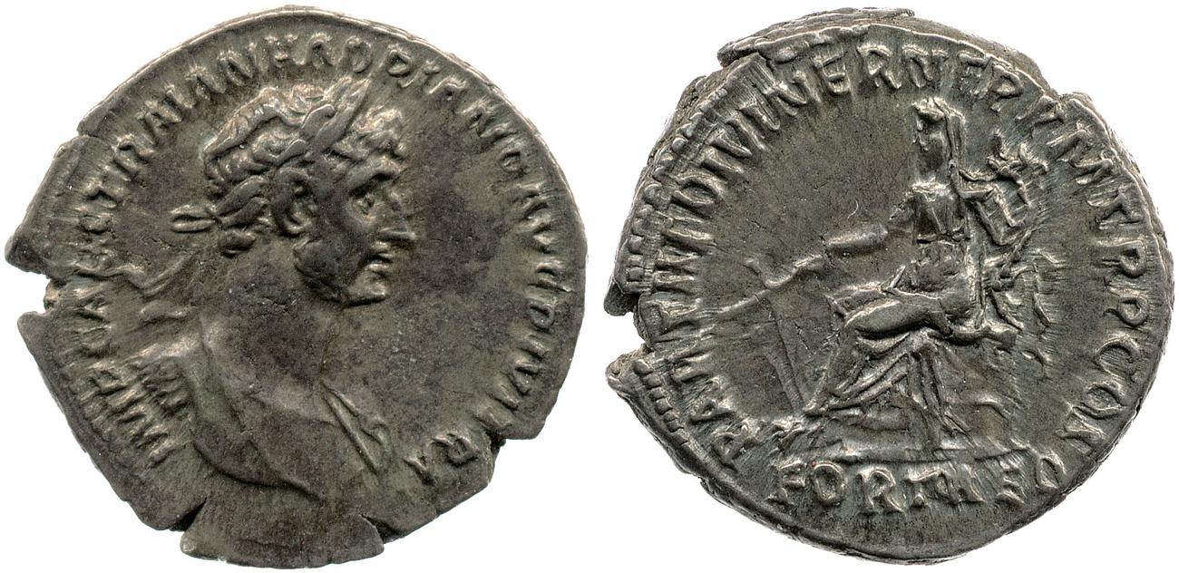 аверс RIC II, Part 3 (second edition) Hadrian 58