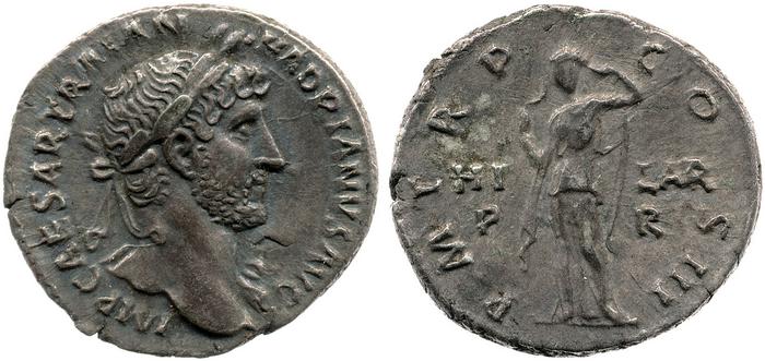 RIC II, Part 3 (second edition) Hadrian 303, реверс, bm