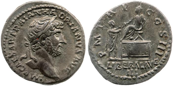 реверс RIC II, Part 3 (second edition) Hadrian 308